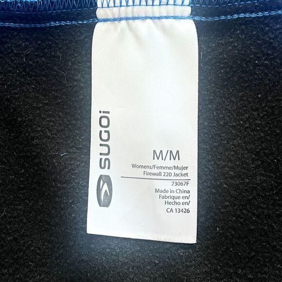 Sugoi Women's Firewall 220 zip jacket blue size medium - Picture 9 of 10